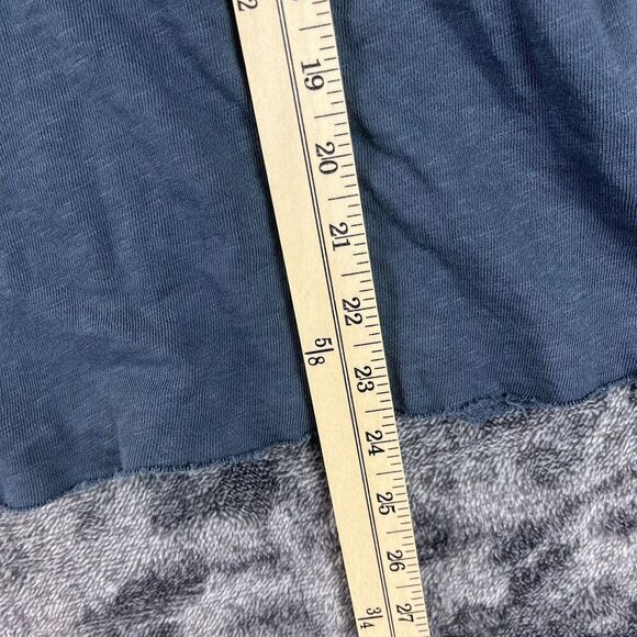 James Perse Pullover Hoodie Sweatshirt Supima Cotton Lightweight Raw Hem 1 NWT - Picture 8 of 11